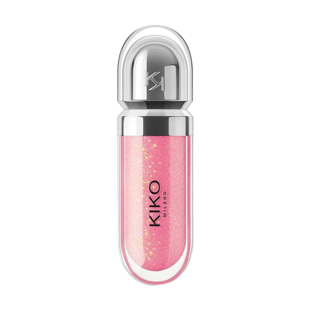 Пом'якшувальний блиск для губ Kiko Milano 3D Hydra Lipgloss 26 Sparkling Hibiscus Pink, 6.5 мл